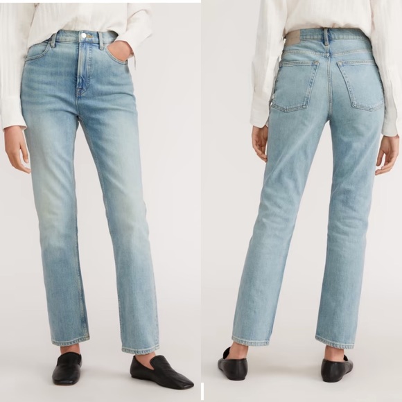 Everlane Denim - NWT Everlane The Way High Slim Straight Jeans in Vintage Light